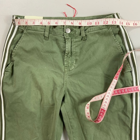 L'AGENCE Jem High-Rise Trousers w/ Side Stripes cropped over the ankle Size 25 - Picture 8 of 13